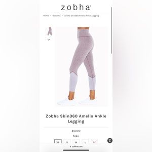 Zhoba leggings NEW with tags high waist